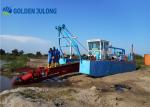 JULONG JLCSD300 Cutterhead Suction Dredge / Sand Dredging Boat For Your Dredging