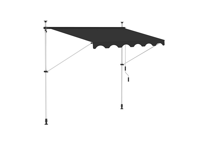 180G Polyester Waterproof Patio Sun Shade Awning OEM ODM Supported