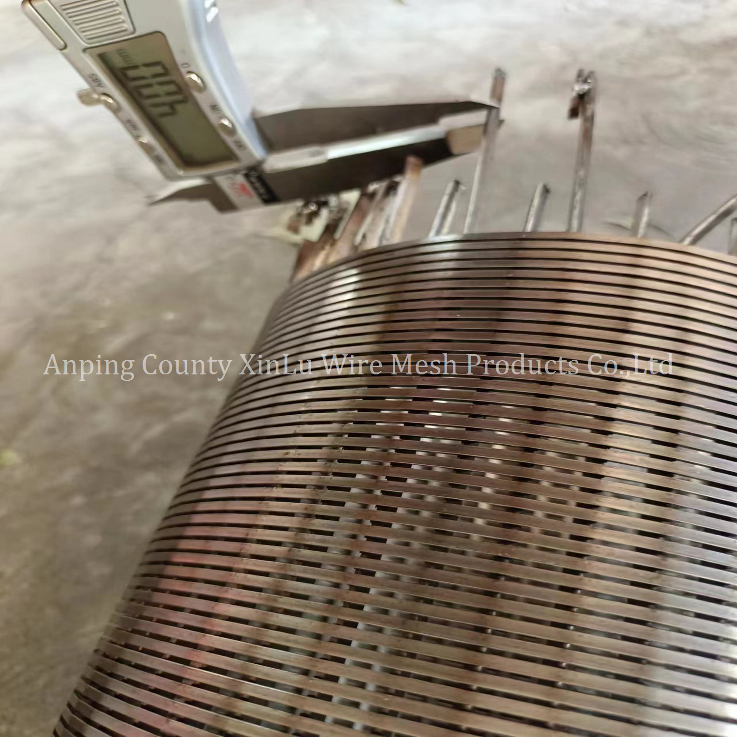 Continuous Slot 0.020" 0.040" 0.060" Sand Control Johnson Wire Water Well Screen Pipe