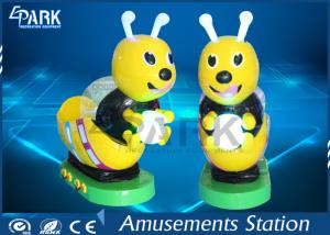 Quality Bee Shape Kids Coin Operated Game Machine Water Shooting Song Play wholesale