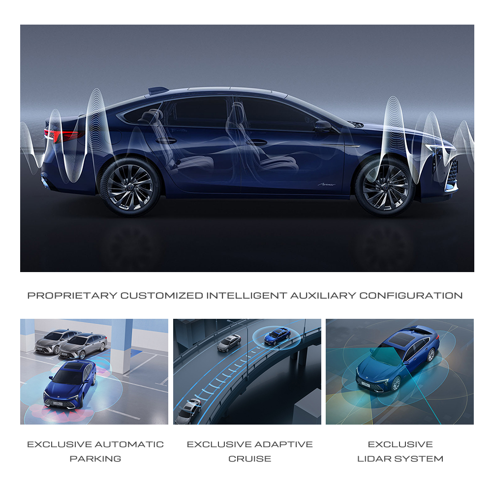 2024 Buick LaCrosse Avenir Luxury Mini Speed Gas Car with Fuel Cell The Perfect Combination of Style and Efficiency