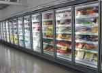 Ice Cream / Frozen Food Multideck Display Fridge Freezer With Ventilated Cooling