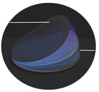 1.56 Single Vision HMC Semi Finished Lens Blanks With Monomer from Japan