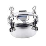 Guaranteed Sanitary Manhole Cover for Tank Silver 304 316L Stainless Steel