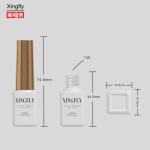 5ml Nail Polish Bottle Square Gel Nail Polish Glass Bottle Of Nail Polish