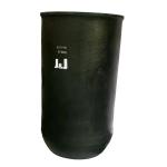 Straight Cylindrical Induction Furnace Crucible Melt Metal Vessel Thermal Shock