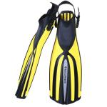 TPR PP Long Blade Scuba Diver Flipper Full Foot Fins For Flex Freediving