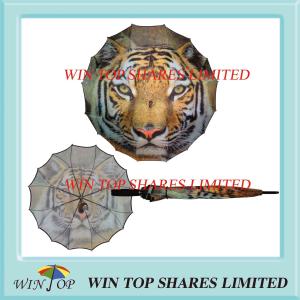 Quality High Quality All Over Digital Printing Tiger Umbrella(WTL103) wholesale