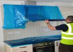 PE Material Protective Laminate Film Leave No Adhesive For Cabinets Appliances