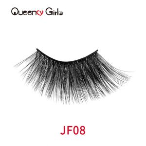 Quality Synthetic Fiber Cotton Band Silk False Lashes Natural Black wholesale