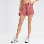 150gsm Elastic Waistband Active Yoga Shorts Yoga Workout Shorts