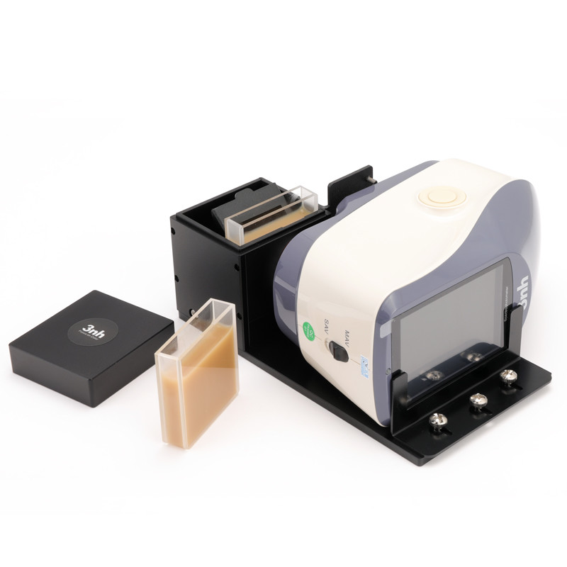 Paint Color Analyzer 3nh Spectrophotometer 1*3mm Rectangular Aperture for Curve Surface