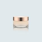 Cosmetics Empty Glass Jars 50ML GR731A Refillable