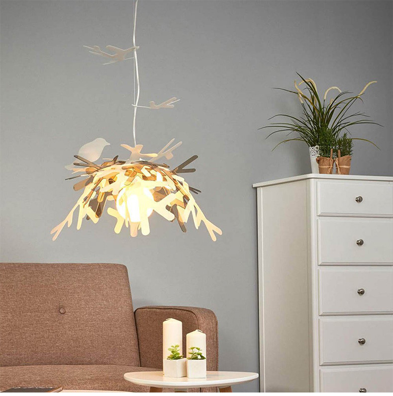 Italian Bird Nest Chandelier Dining Room Bedroom Decoration Slamp Luis Chandelier(WH-MI-382)