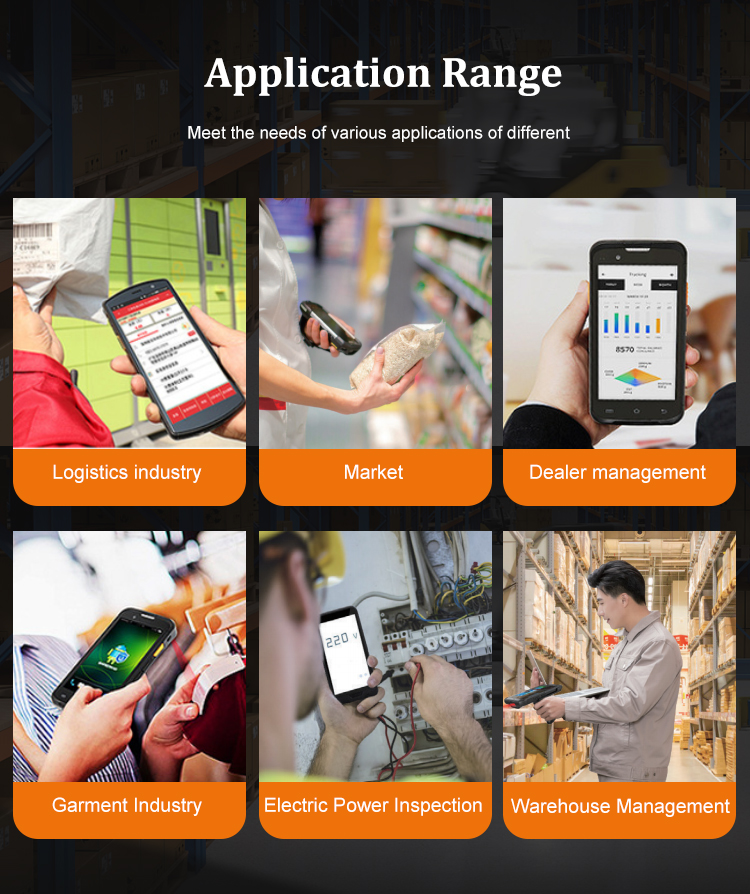 High Protection Multi-Purpose Wireless Terminal with Dual Cameras High Dynamic Range Imaging and 64GB ROM