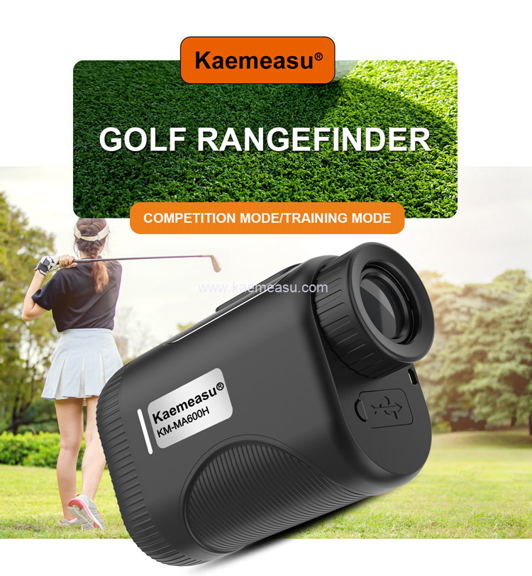 Kaemeasu 5-600m Mini Laser Rangefinder With Slope Adjustment