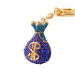 Acrylic Personalized Keychains For Women Handbag 15cm X 6.5cm X 1.6cm