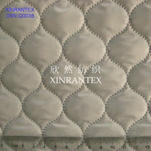 Quality Q0038 polyester quilting fabric design wholesale