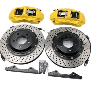 Quality Yellow 6 Pot GT6 Caliper Brake Kit Disc 355x32mm For Toyota Highlander wholesale