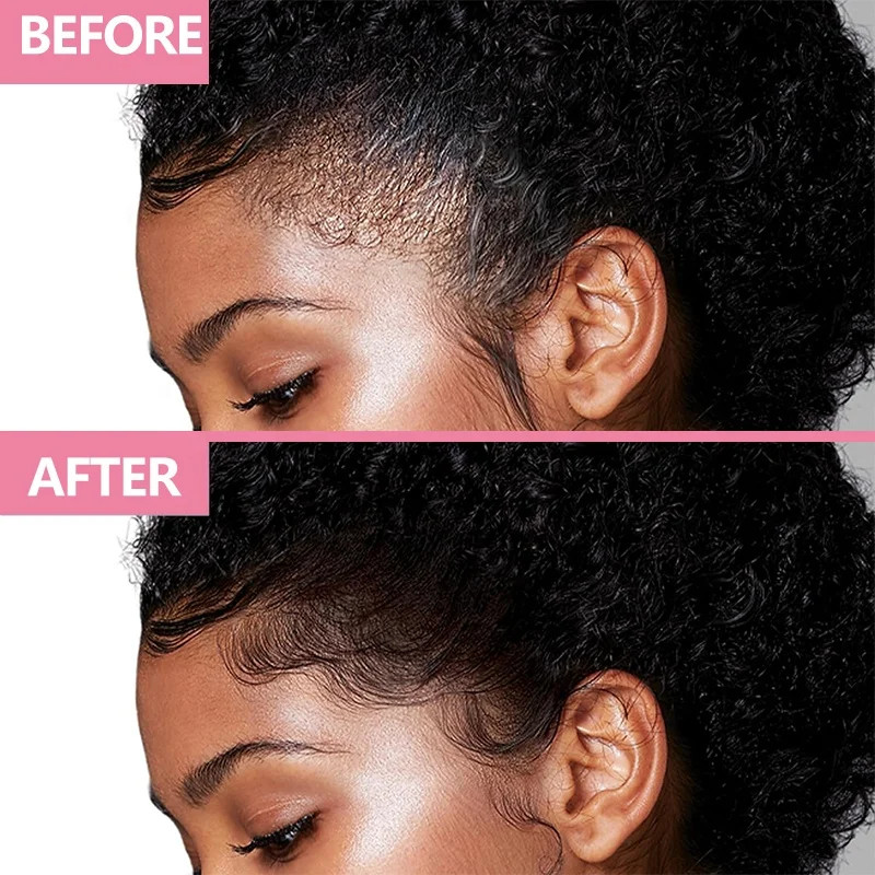 Custom Logo Strong Hold Edge Control Hair Gel Thick Edges Long Lasting Hair Styling Gel Support Hair Growth Care Styling Gel
