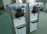 3 Flavor Frozen Yogurt Ice Cream Machine , Commercial Yogurt Ice Cream Making
