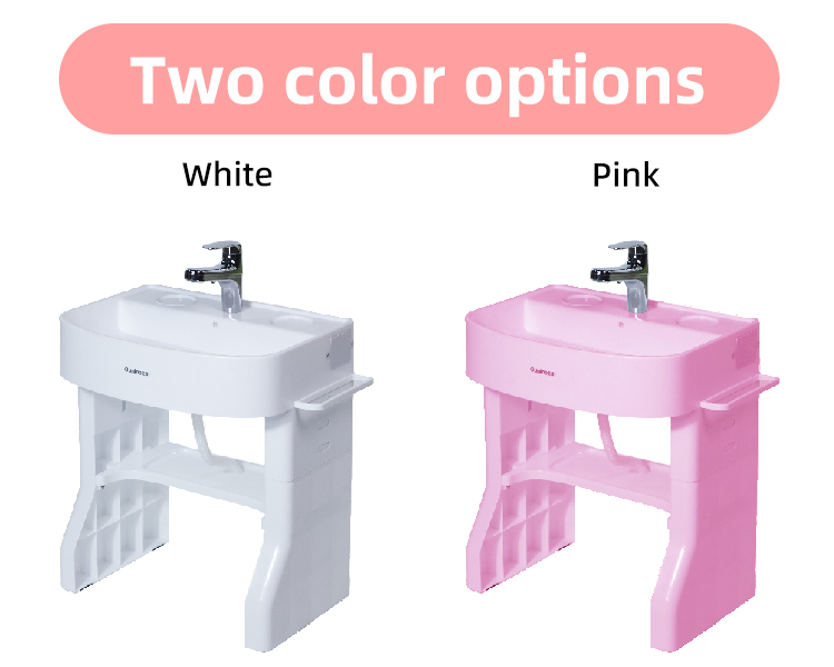 Simulated Baby Bathroom Hand Washing Basin Child Size Sink With Plastic Stand