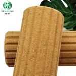 High Density Natural Release Fitness Exercising Cork Yoga Massage Roller