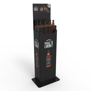 Quality Autolift Metal Whiskey Display Stand For Supermarket wholesale