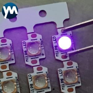 Quality 3W 3535 uv led module factories uv led curing 365nm smd uv led bulbs wholesale