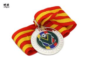 Quality Blank Metal Custom Award Medals , commemorative medals With Epoxy Sticker Logo wholesale