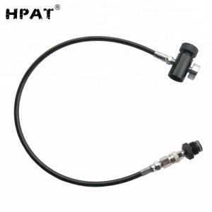 Quality Paintball Stainless Steel Braided Remote Hose , Scuba Refill Station Durable wholesale