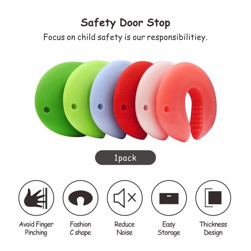C Shape Finger Pinch Guard Protect Door Stop Baby Safety Products