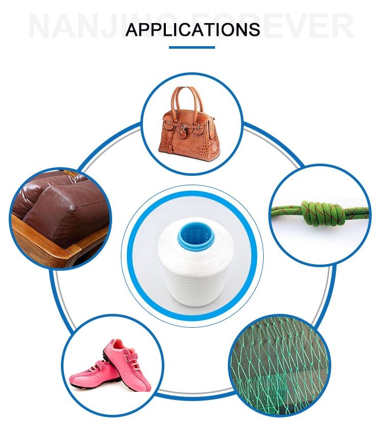 250g/500g 100 Nylon Yarn , high strength Eco Friendly Nylon 66 Thread