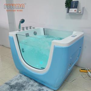 Quality White Acrylic Baby SPA Bathtub Freestanding For Villa Apartment Hospital wholesale