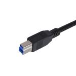 Round Nickel Plated 30AWG 3.3FT Usb 3.0 Transfer Cable