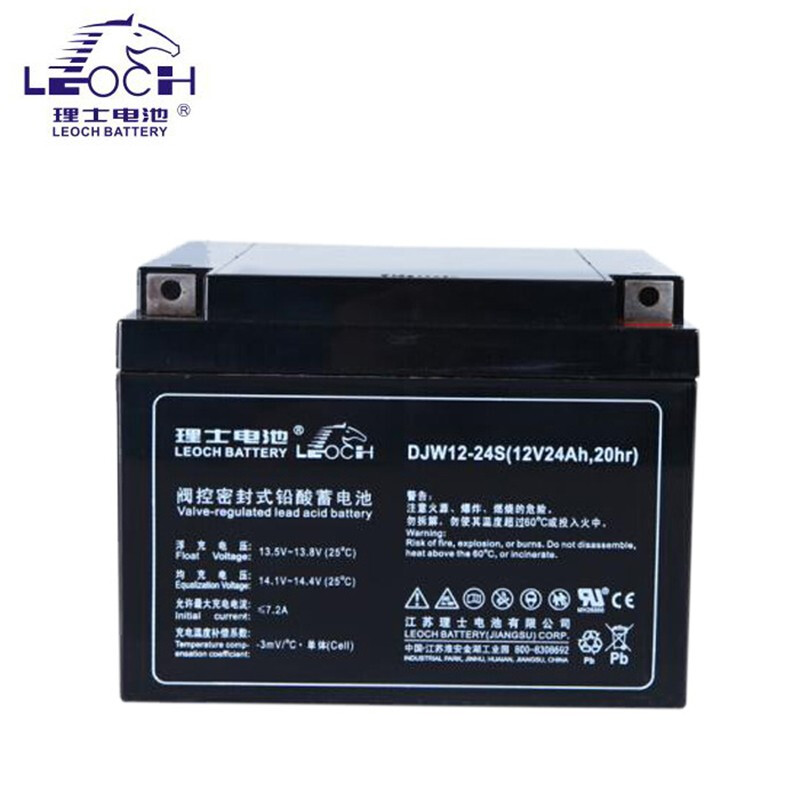 Leoch Battery Replacement DJW12-24s 12V24Ah Lead Acid Battery for Power Communication