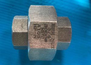 Quality A105n 3000 1 1/2&quot; SW Stainless Steel Union Coupling Forged Pipe Fittings wholesale