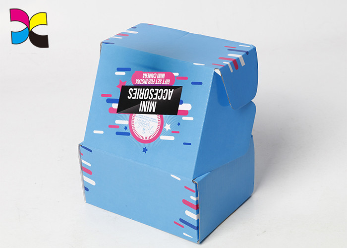 UV Corrugated Printed Shipping Boxes For Cloth Gift Die Cutting Matt Varnish