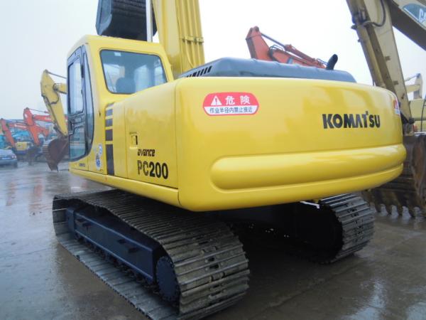 Komatsu pc200 excavator pc200-6 Japan made， also used crawler excavator pc200-7/
