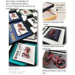 Home Office Hotel Decoration Modern Vintage Metal Bicycle Hanging Painting with