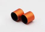 15mm Orange Cylinder Magnetic Perfume Cap Cosmetci Packaging