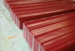 Quality Galvalume Corrugated Color Coated Roofing Sheets AZ80 S320GD 0.85mm wholesale