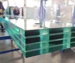 PVB Clear Tempered Laminated Glass 6.38mm To 40.38mm