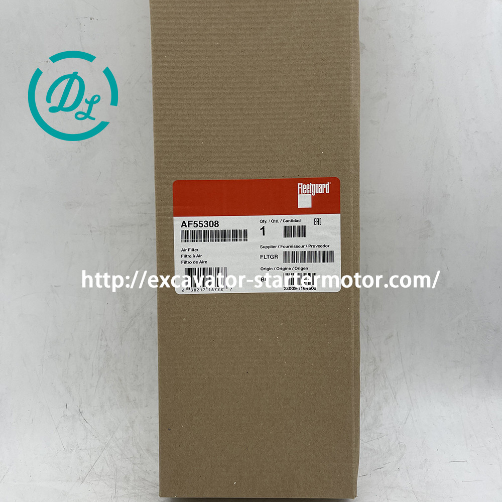 Excavator Direct Flow Secondary Element AF55308 Fleetguard Air Filter
