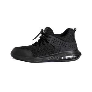 Quality Breathable Fly Knit Safety Shoes Puncture Resistant Metal Safe Toe PU Outsole Footwear Sport Safety Shoes wholesale