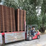 Fumigation Free Green Plants Fiber Wooden Pallet Making Machine
