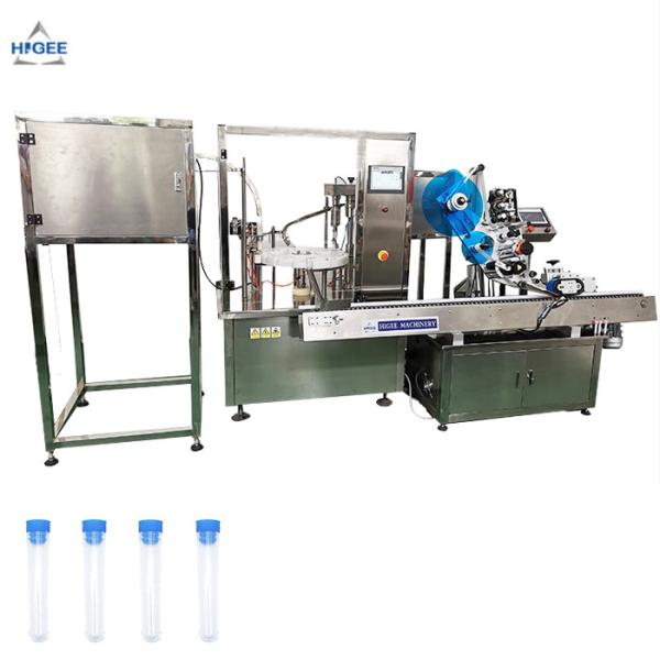 Pharmy 2ml l 10ml test tube vial filling and sealing machine bottle liquid