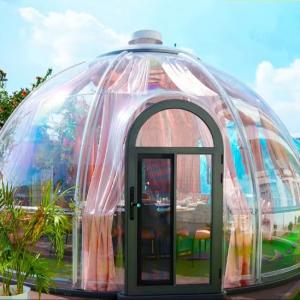 Quality New Hot Selling Restaurant Home Transparent PC Prefab Glamping Bubble Dome Houses Tent wholesale