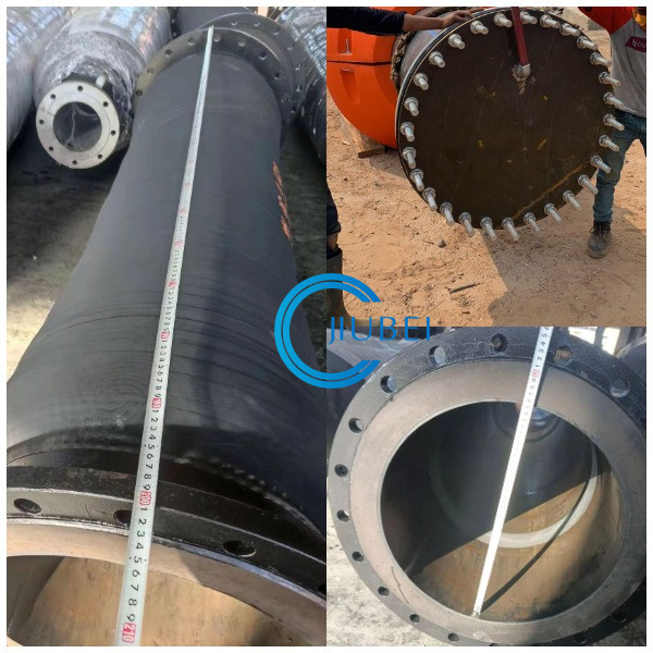 Wire Armoured Suction Hose For Irrigation Pump Pipe Rubber 8" 90mm