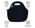 Gourmet Getaway Soft Neoprene Lunch Tote Bag Lightweight Insulated Reusable